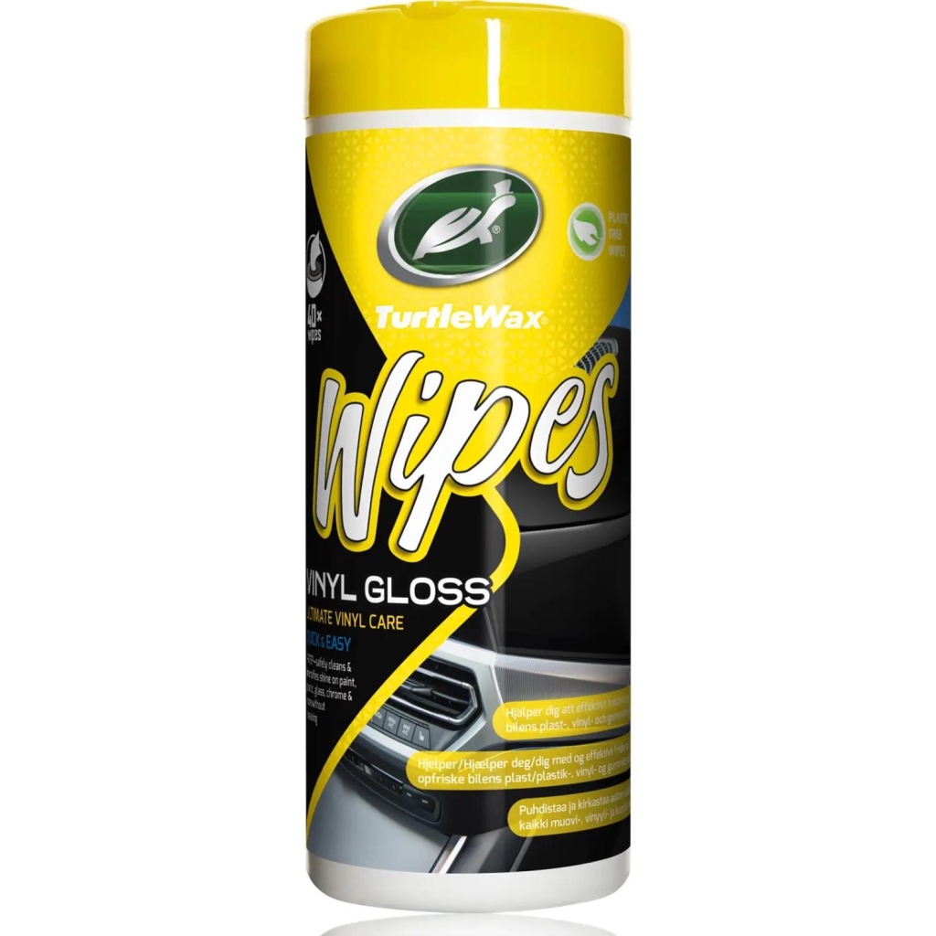Turtle Wax Wipes Vinyl Gloss