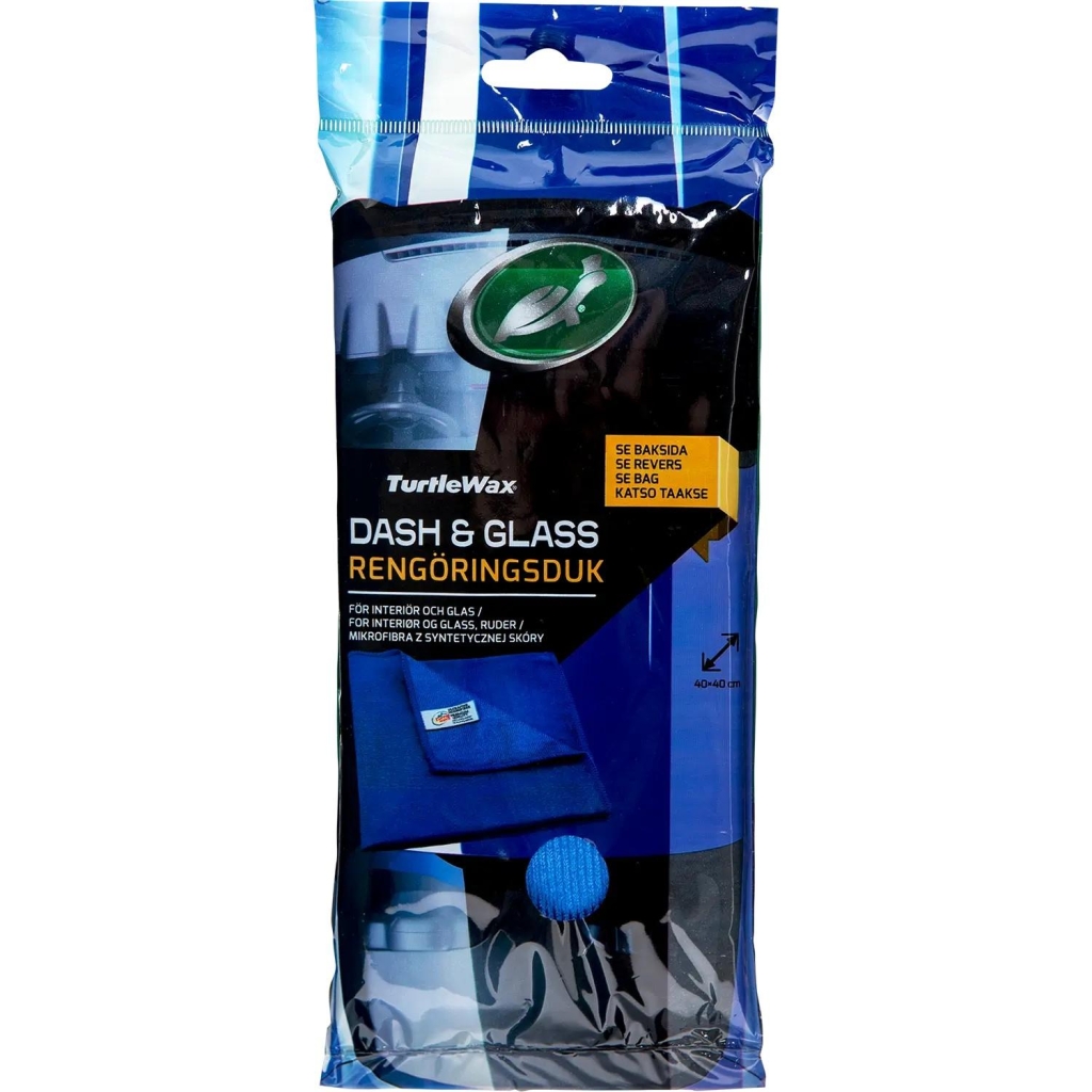 Turtle Wax Dash & Glass Towel Interior Rengjøringsduk