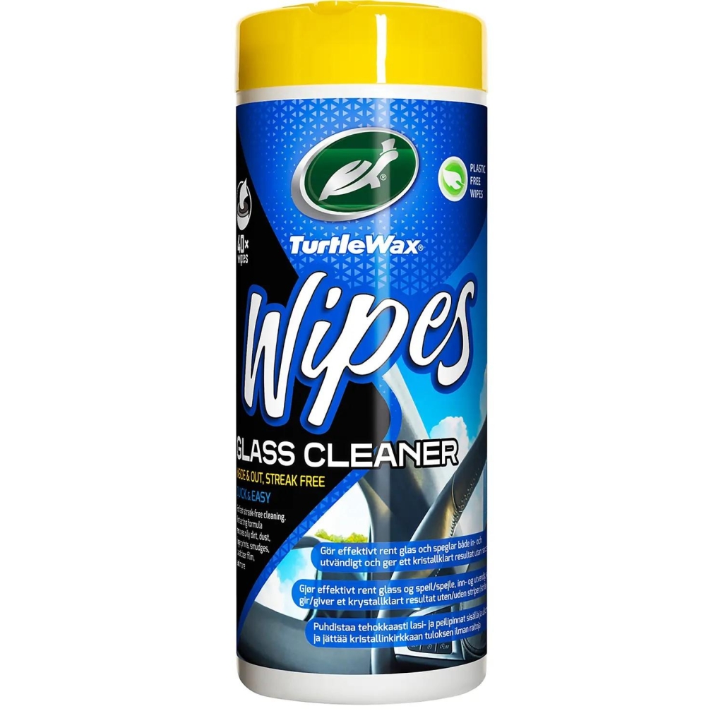 Turtle Wax Wipes Glass Cleaner